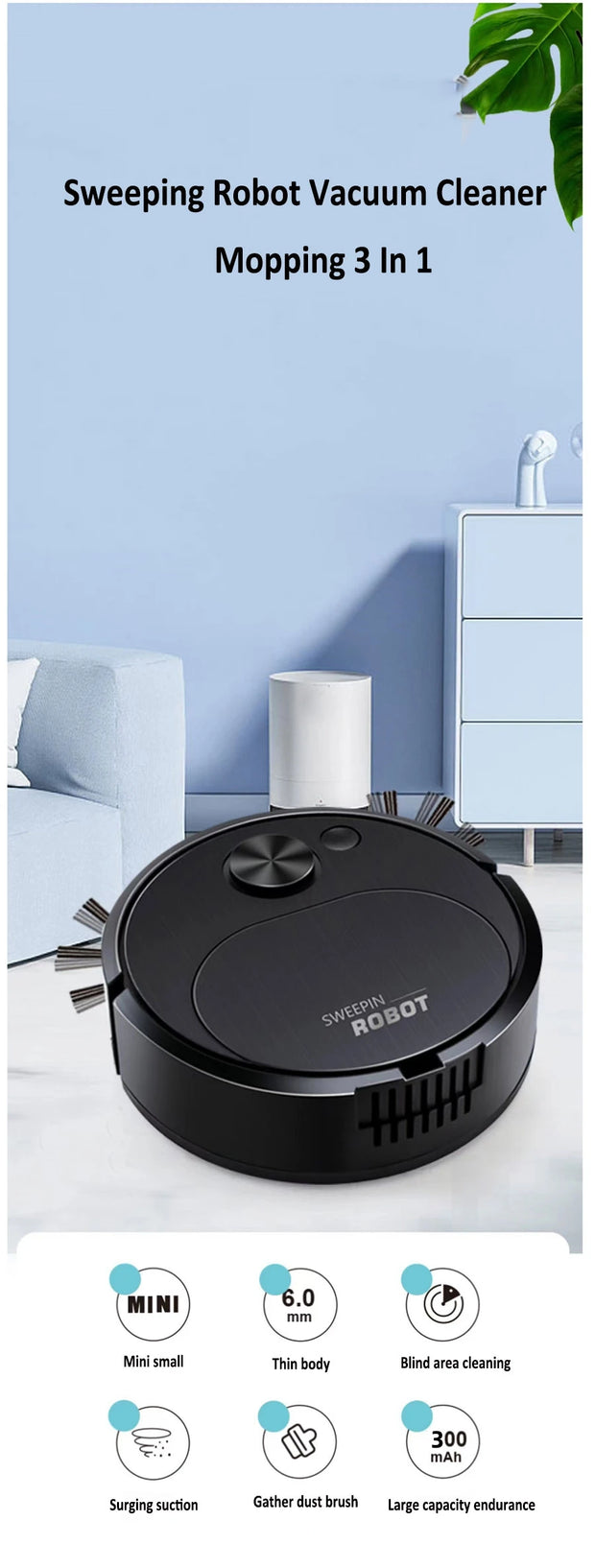 Vacuum Cleaner Mopping